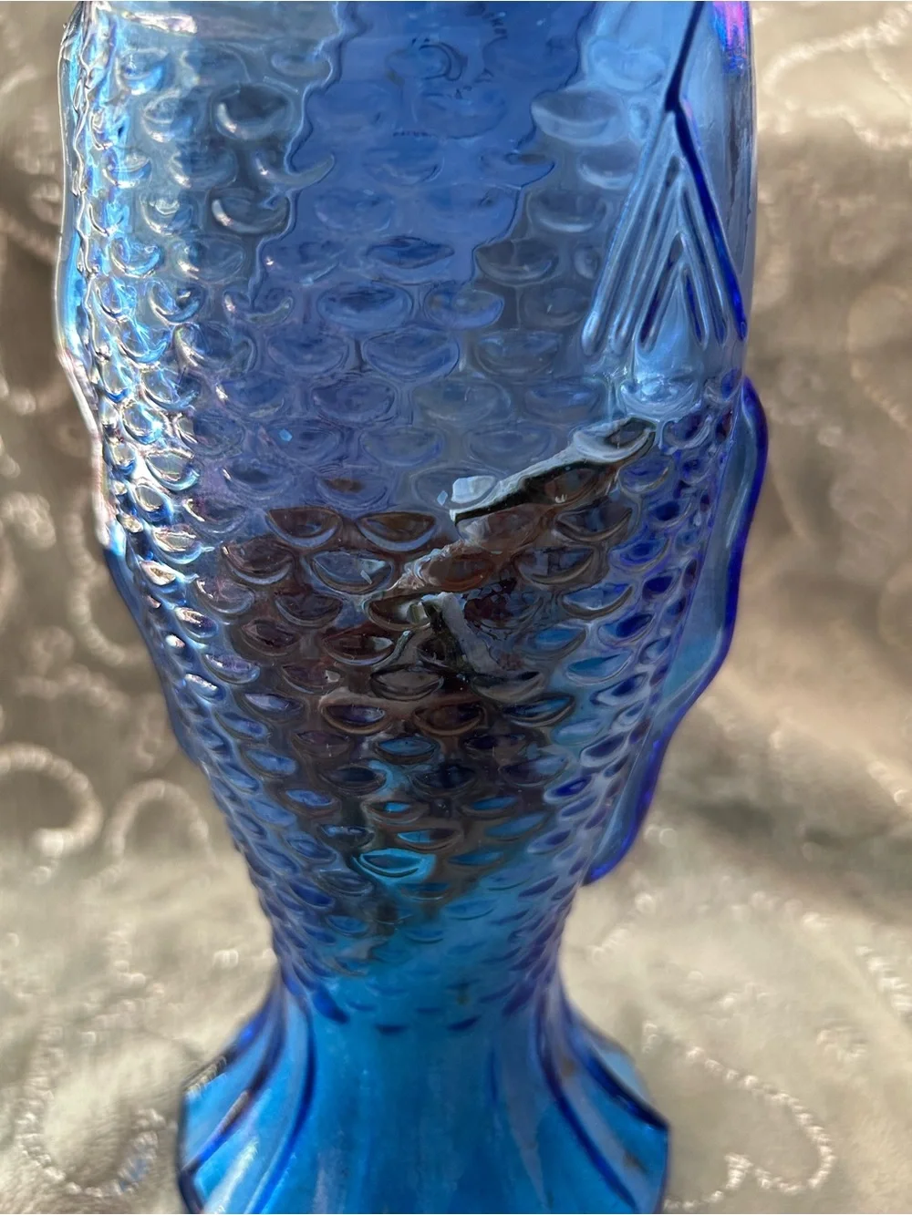 NWT Rockwell Spirits, 15.2f Blue Enchantress, Fish-Shaped Margarita Mixer Bottle